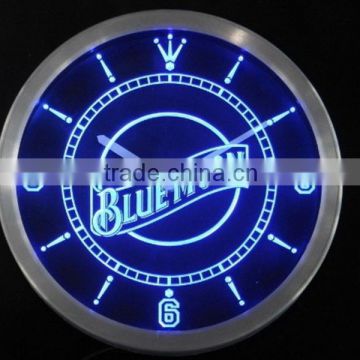 led wall clock,led indoor clock,led logo clock