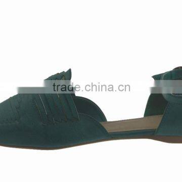 2016 fashion summer green special women flat shoes