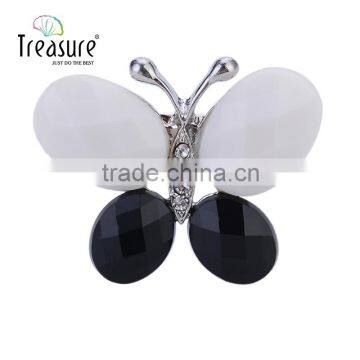 Fashion Treasure acrylic butterfly brooch 2015 yiwu hot sale charm acrylic butterfly brooch