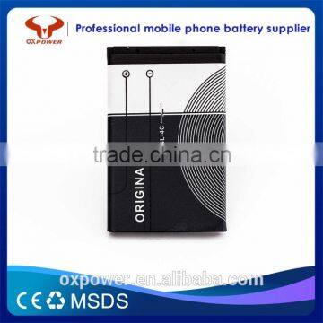 2016 professional factory cheapest price big order original quality 890mAh mobile phone battery for BL-4C