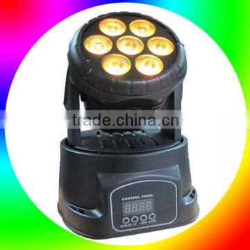 LED stage light 7x8w RGBW4IN1 led mini moving head light