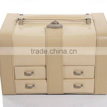 2015 Most popular waterproof leather cosmetic storage box