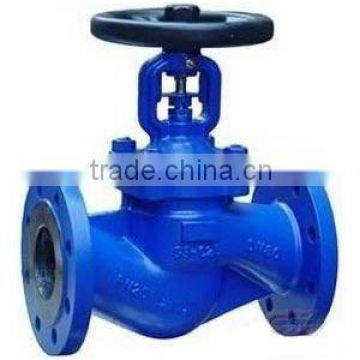 Din Standard bellow sealed globe valve