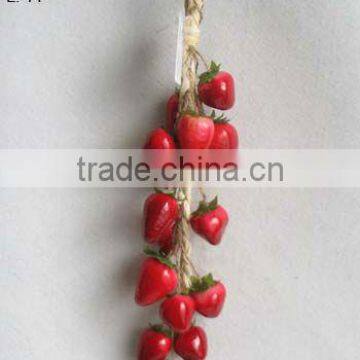 2013 New Artificial Fruits Fake Strawberry 14 inch Artificial Stawberry String