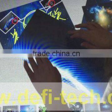 Clear USB 32 Inch Interactive Touch Foil for Shopping Mall Glass Window photo-4