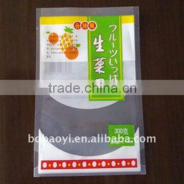 hot sell cracker plastic bags with bottom gusset