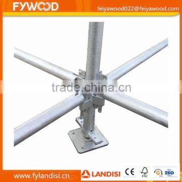 Galvanized Steel Used Ladder Ring Lock Scaffolding For Sale