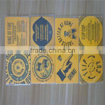 Custom Good Quality Cheap Paper Beer Mats Paper Mats Paper Coaster Quality Choice photo-4