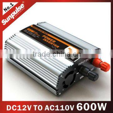 600W 12v to 110v power inverter