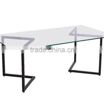 classic designed glass table for livingroom