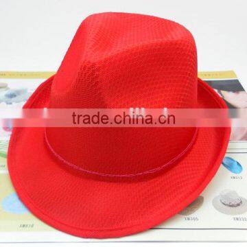 Low Price Promotional Polyester Sequin Fedora Hat photo-5