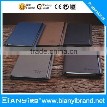 2016 a5 a4 a6 pu leather custom notebook