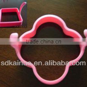 FDA & LFGB approved silicone square rubber egg ring