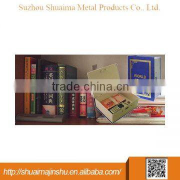 China supplier priced fireproof storage book safe