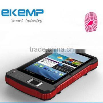 Android 4.1.2 System Rugged Handheld Biometric Tablet PC with Powered Battery