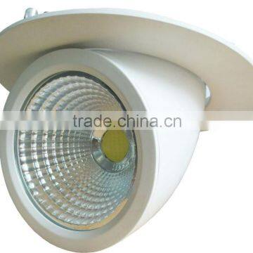 30W down light with 360 die casting alumnium housing led downlightled lux down light