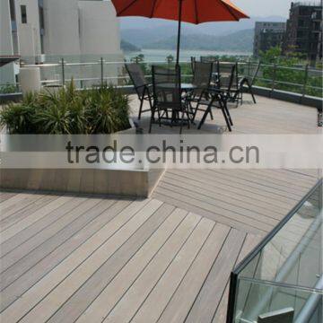 hot sale new decor design plasticl umber decking for out door yard, wpc outside decking