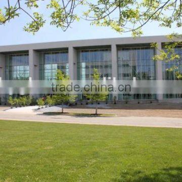 Ultra Clear Glass Tempered Half Glass Wall Partition