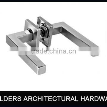 2015 Europeon mordern stainless steel handle on square rosette