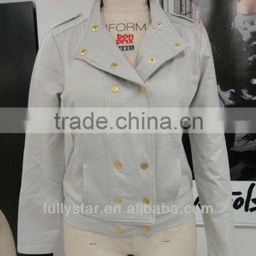 coat for sale women fashion style with gold foil print