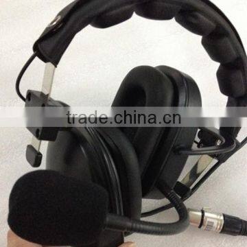 dual ear with microphone intercom headset