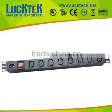 Rack mount power PDU IEC socket