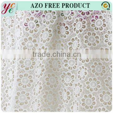 wholesale embroidery design polyester fabric in Shaoxing