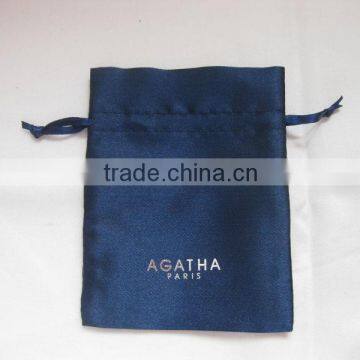 small satin jewelry drawstring pouch bags