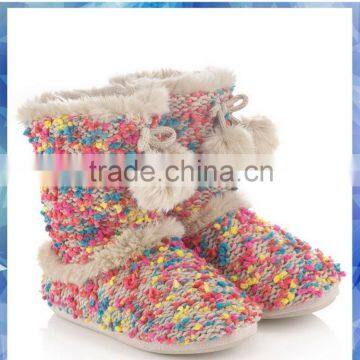 Sweetie Fur Lined Knit Lady Boot