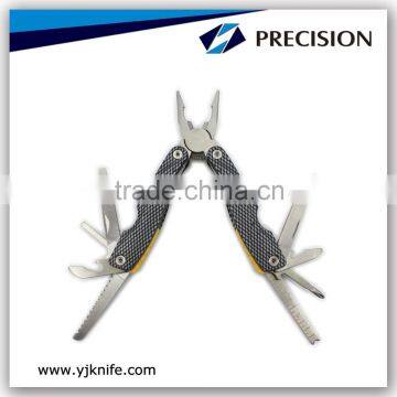 Aluminum Camo Handle Multi Tool Pliers with Saw Nail File bottle opener