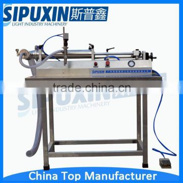 SPX 100-1000ml Horizontal Type Manual E-liquid Filling Machine