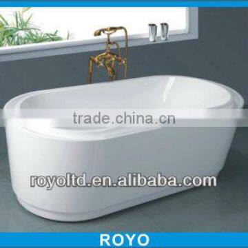 C-3040 acrylic freestanding deep bathtubs