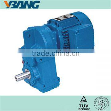Parallel Shaft Helical Gear Reducer with Three Phase Electrical Motor