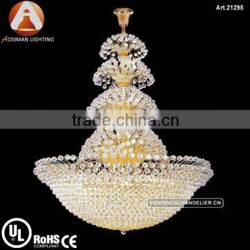 2016 Large French K9 Crystal Empire Lamp