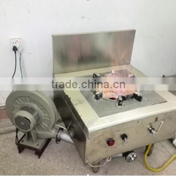 Puxin Strong Fire Large Biogas Burner Stove with Blowing Machine for Pub