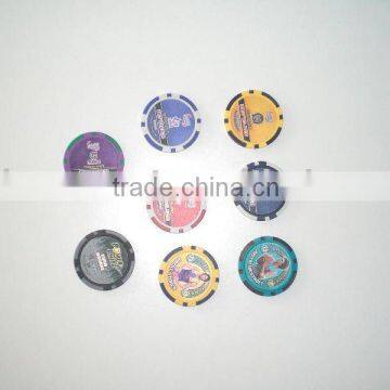 Poker Chip with sticker