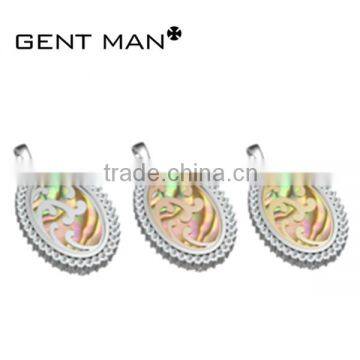 cute antique water drop shaped stainless steel pendant girlfriend beautiful pendant necklace