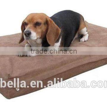 Eyelid Design MicroSuede Cover Memory Foam Pet Dog Bed Inside Waterproof Cover