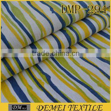 stripe pattern fabric print cotton home textile