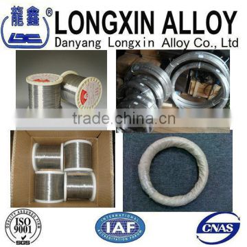 Nickel chrome heating alloy flat wire Ni70Cr30