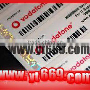 Paper label Material and Adhesive Sticker Type barcode stickers roll