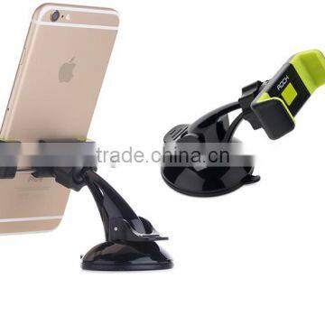Rock Universal 360 Degrees Dashboard Windshield Car Phone Holder Stands for IPhone 7 6s Rotate Windshield Phone Holder photo-5