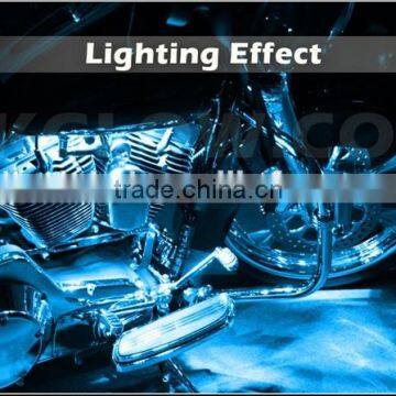 multi-color led motorcycle accent light kit