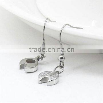 China Factory 38Healthy Jewelry With Zircon & Anion Long Drop Earring photo-6