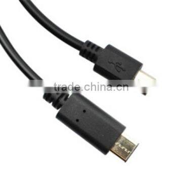 Micro USB to USB-C Cable Hi-speed USB Type C USB-C to Micro USB Data Cable 3.3ft Black