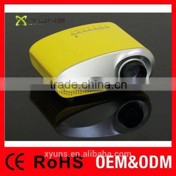 XH802 Hottest 360 Degree Flip LCD Mini Home Theater Projector