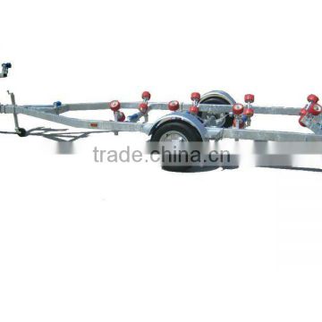 6m Galvanized Iron roller type Boat Trailer