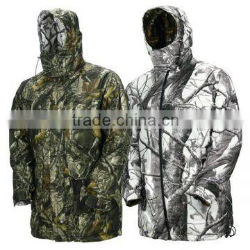 2015 TECL-WOOD Multi-Functional Camouflage Hunting Reversible Jacket Men photo-2