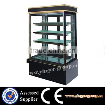 HT-1200 Vertical Refrigerated Display Showcase For Cakes