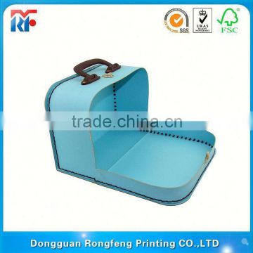 New design Cardboard Suitcase For Gifts Packaging